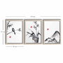 Wallity Cuadro Decorativo Lo Desconocido - 3 Piezas